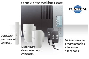 Alarme Espace Pro DAITEM