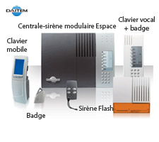 Alarme Espace Pro DAITEM